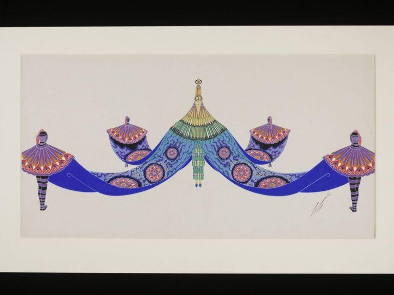 Silk, Erté, 1927