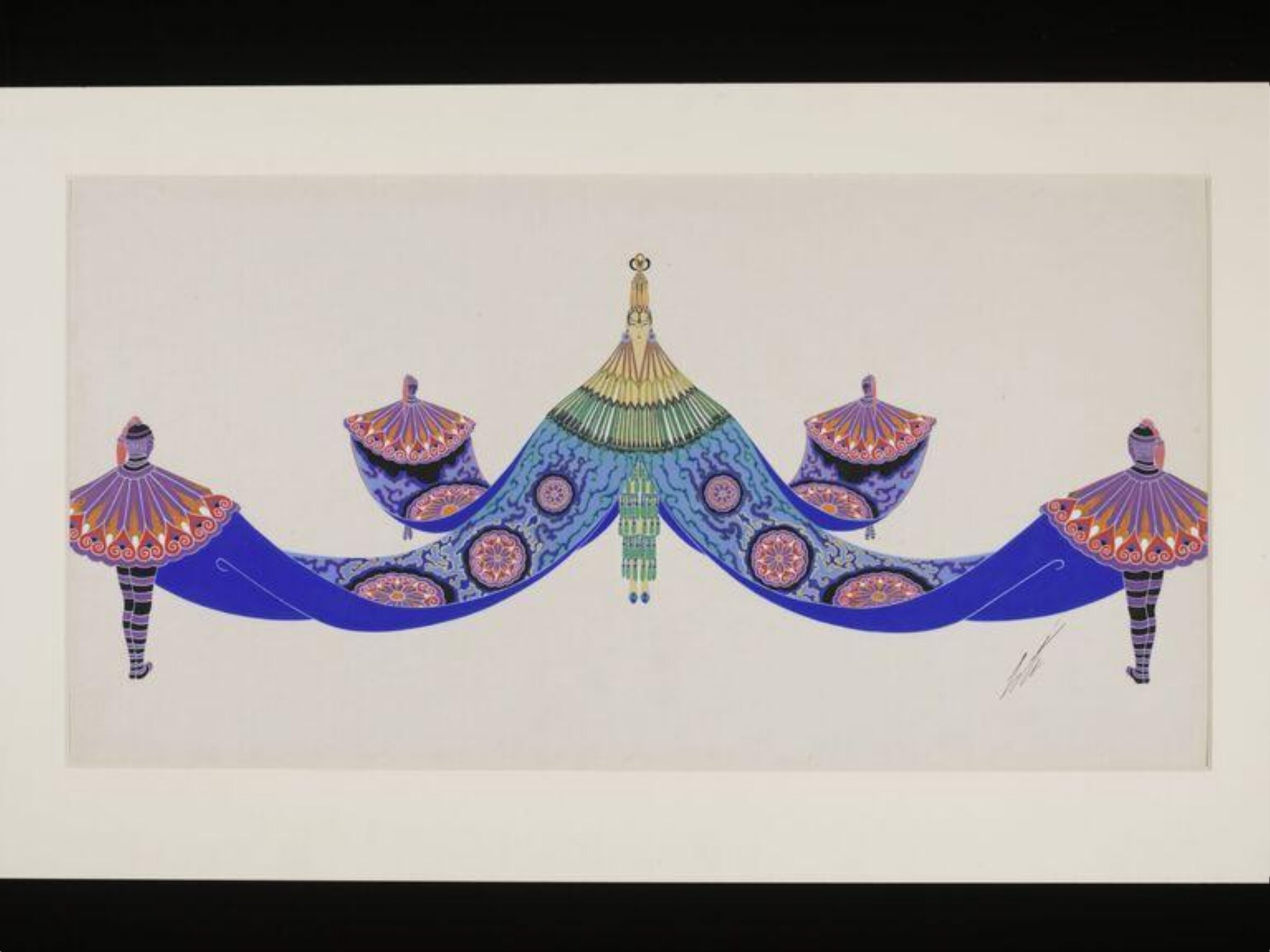 Silk, Erté, 1927