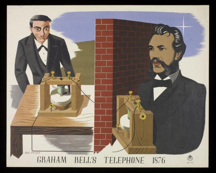 Graham Bell's Telephone 1876 image