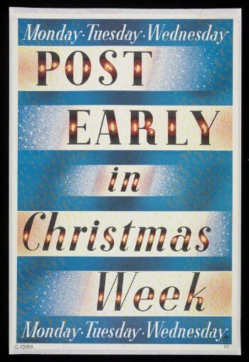 Post Early for Christmas Week