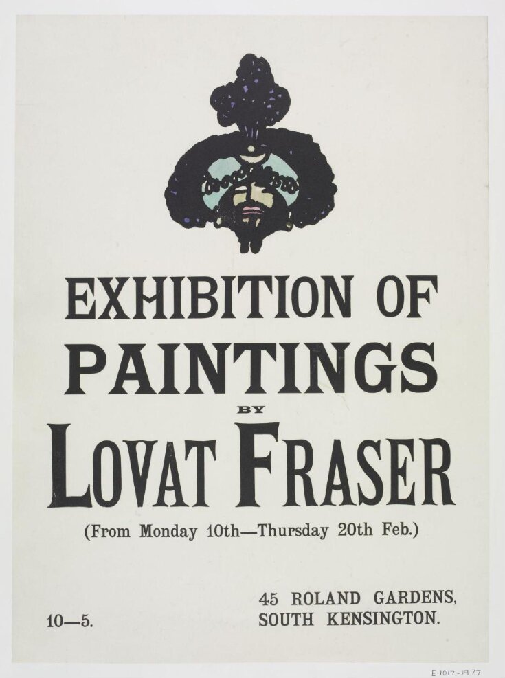 Exhibition Of Paintings By Lovat Fraser top image