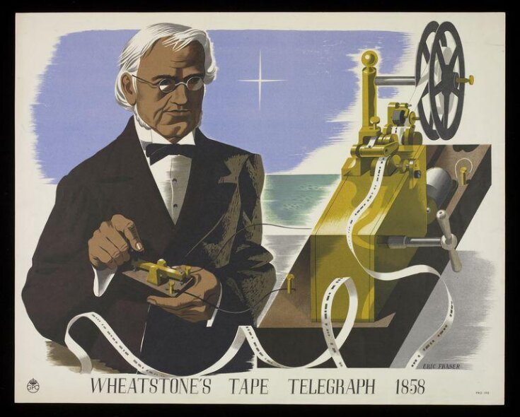 Wheatstone's Tape Telegraph 1858 image