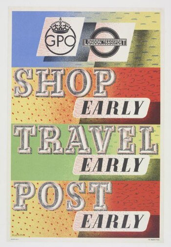 Shop Early Travel Early Post Early