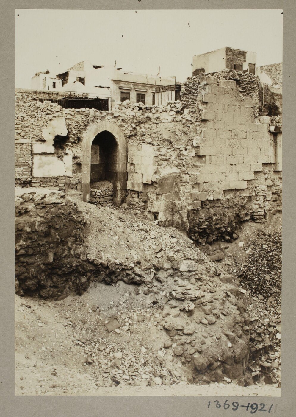 K.A.C. Creswell, Fourth tower, Ayyubid Wall, Cairo