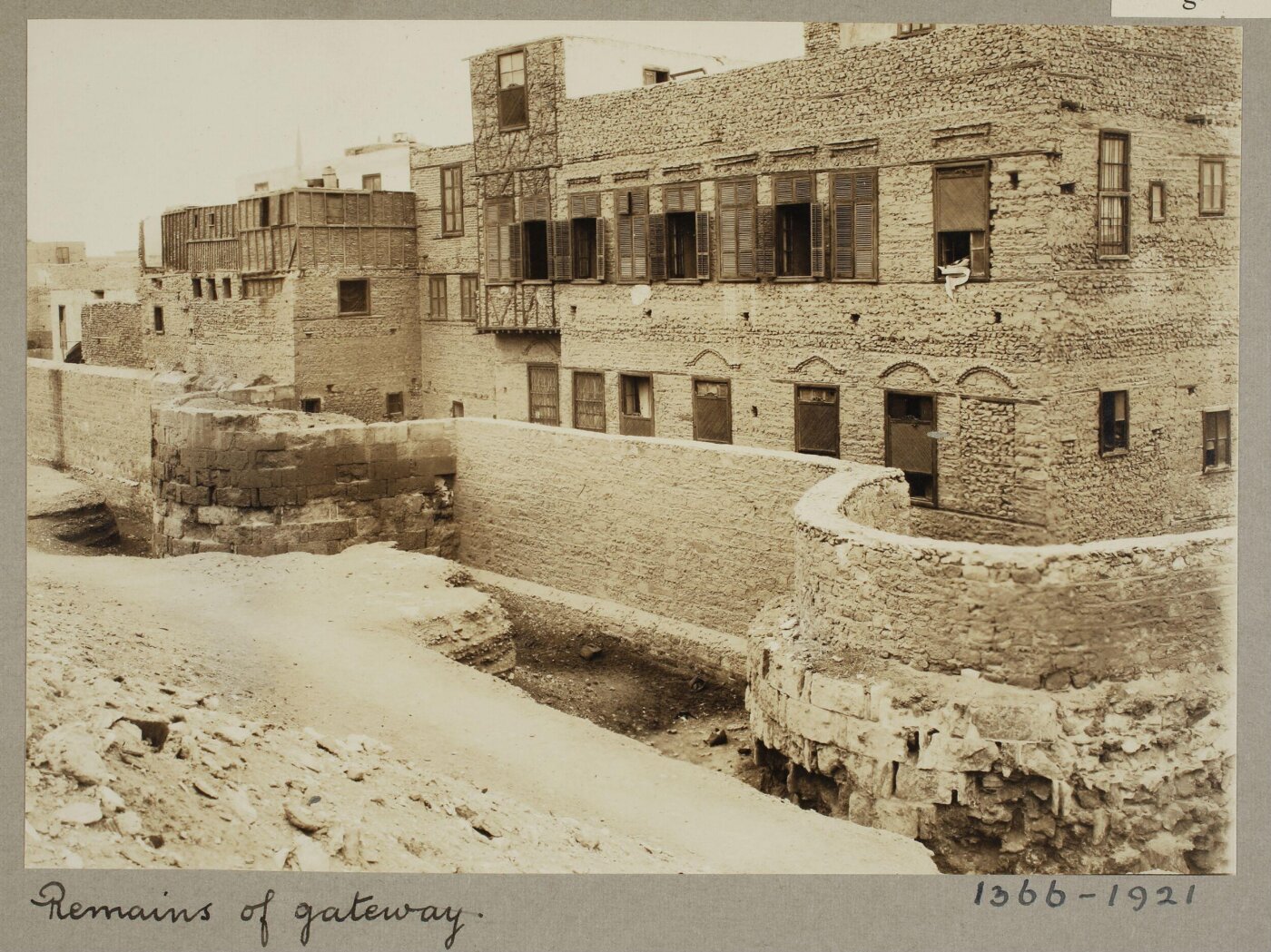 K.A.C. Creswell, Bab al-Mahruq, Ayyubid Wall, Cairo