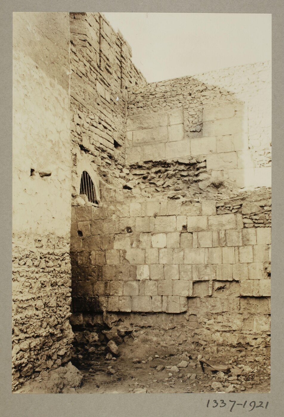 K.A.C. Creswell, Third tower from Bab al-Nasr, North Wall, Cairo