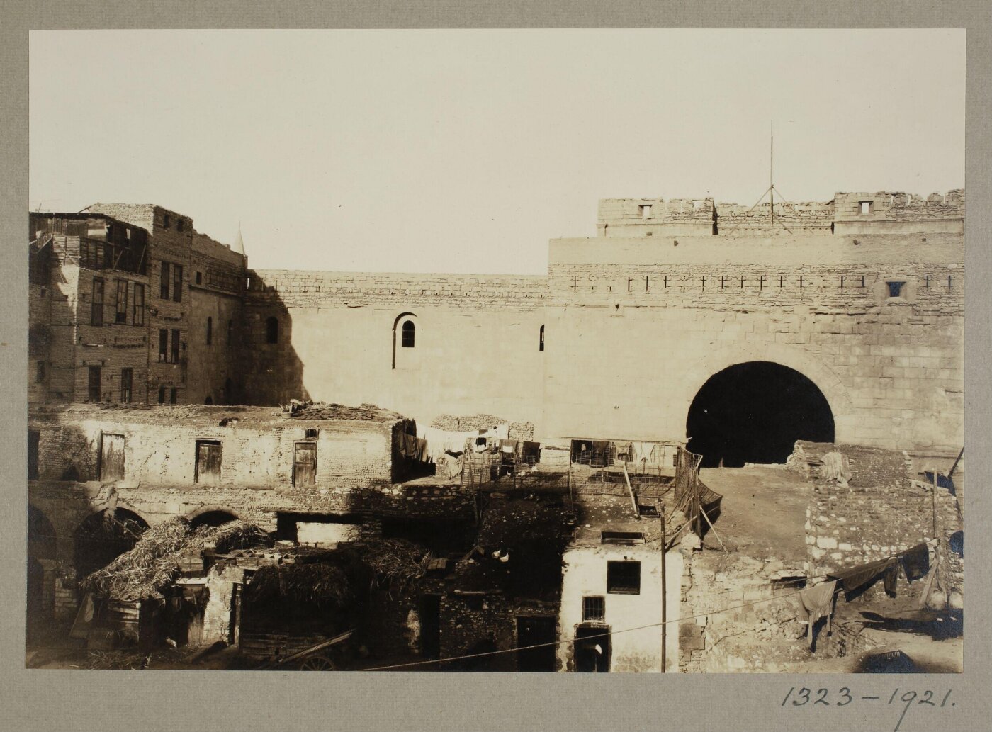 K.A.C. Creswell, Bab al-Futuh from the south, Cairo