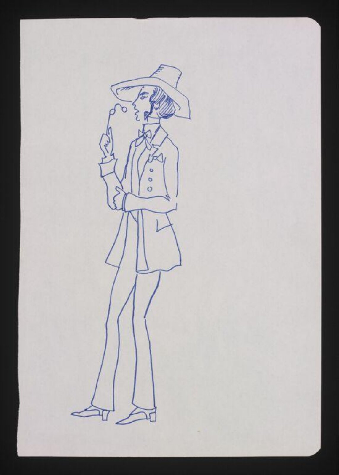 Drawing, Cecil Beaton, ca.1940-1960