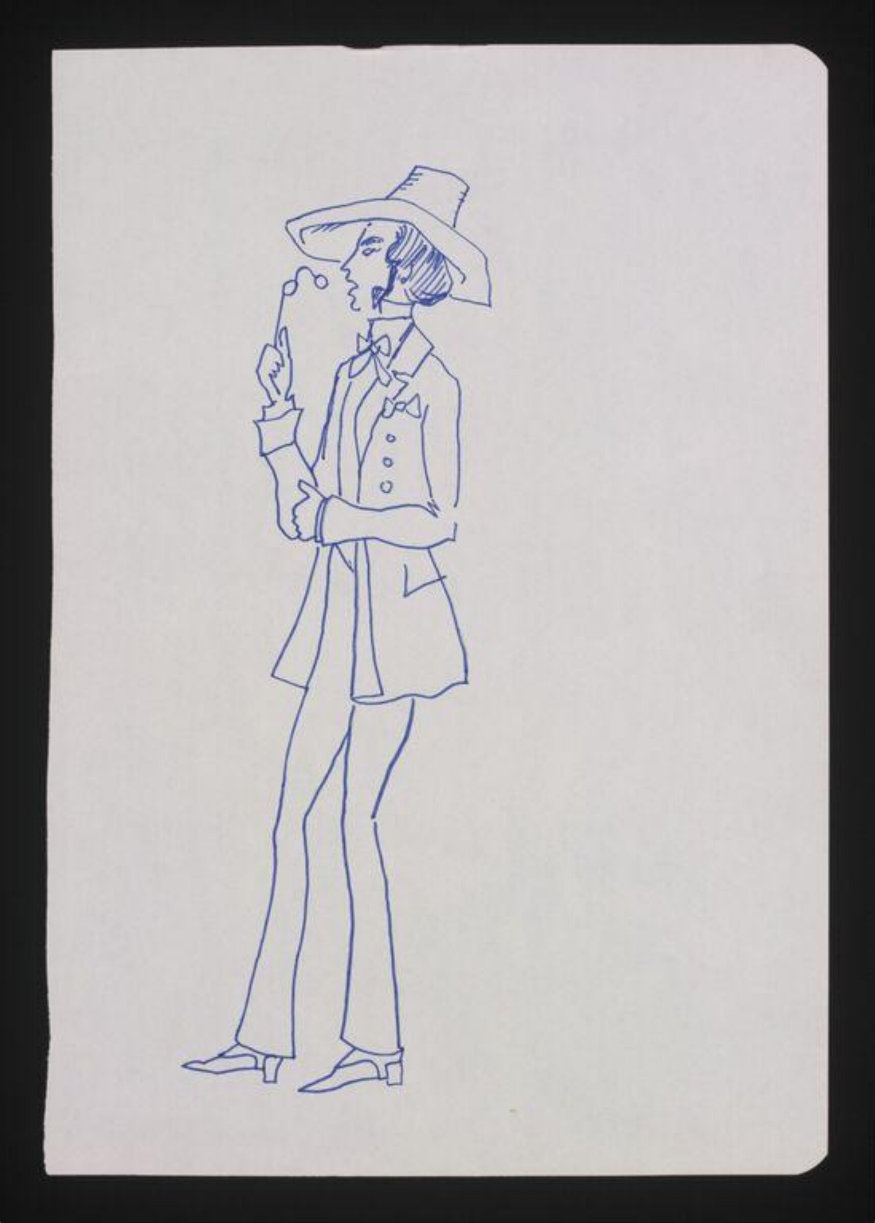 Drawing, Cecil Beaton, ca.1940-1960
