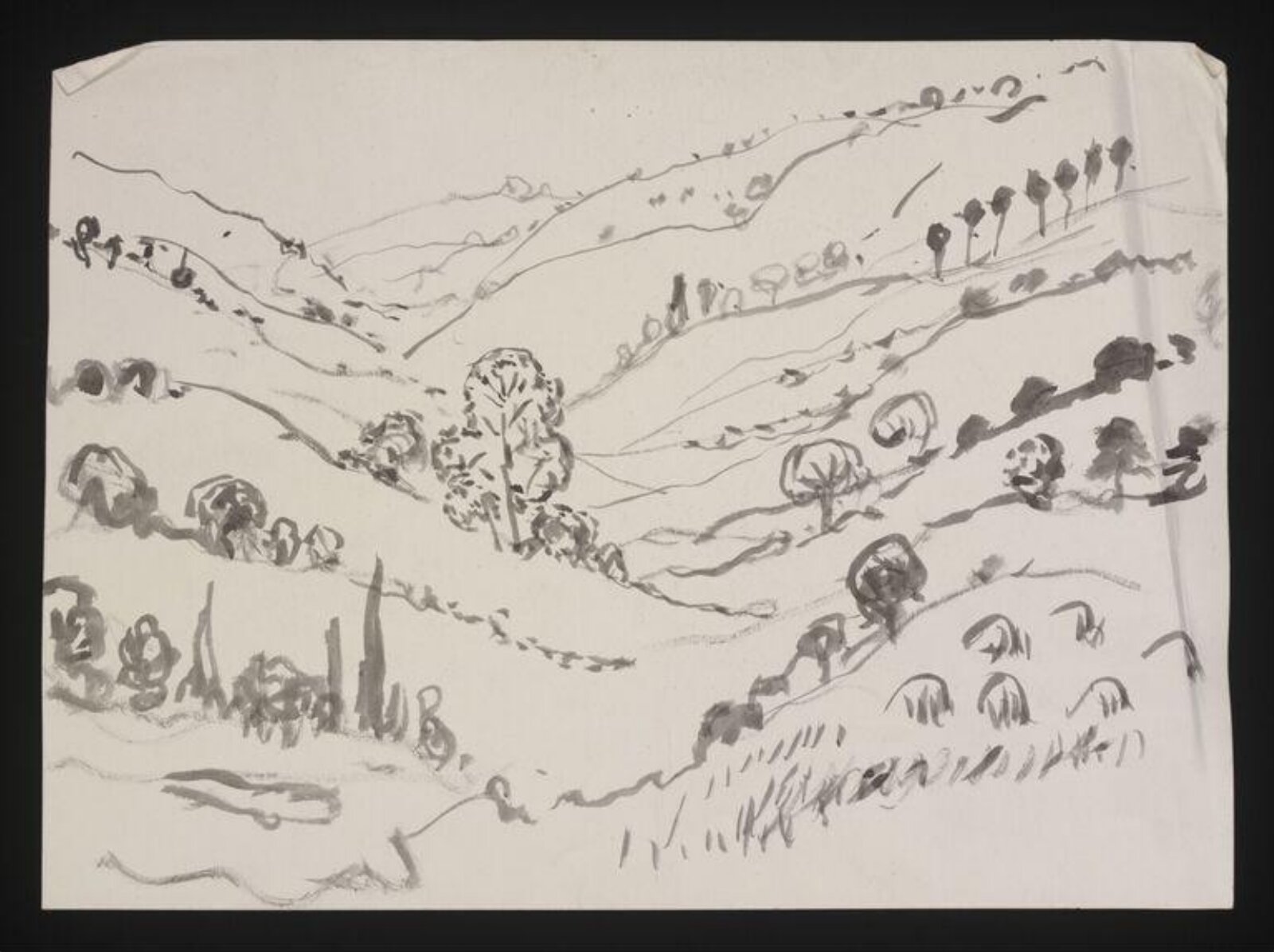 Drawing, Cecil Beaton, ca.1940-1960