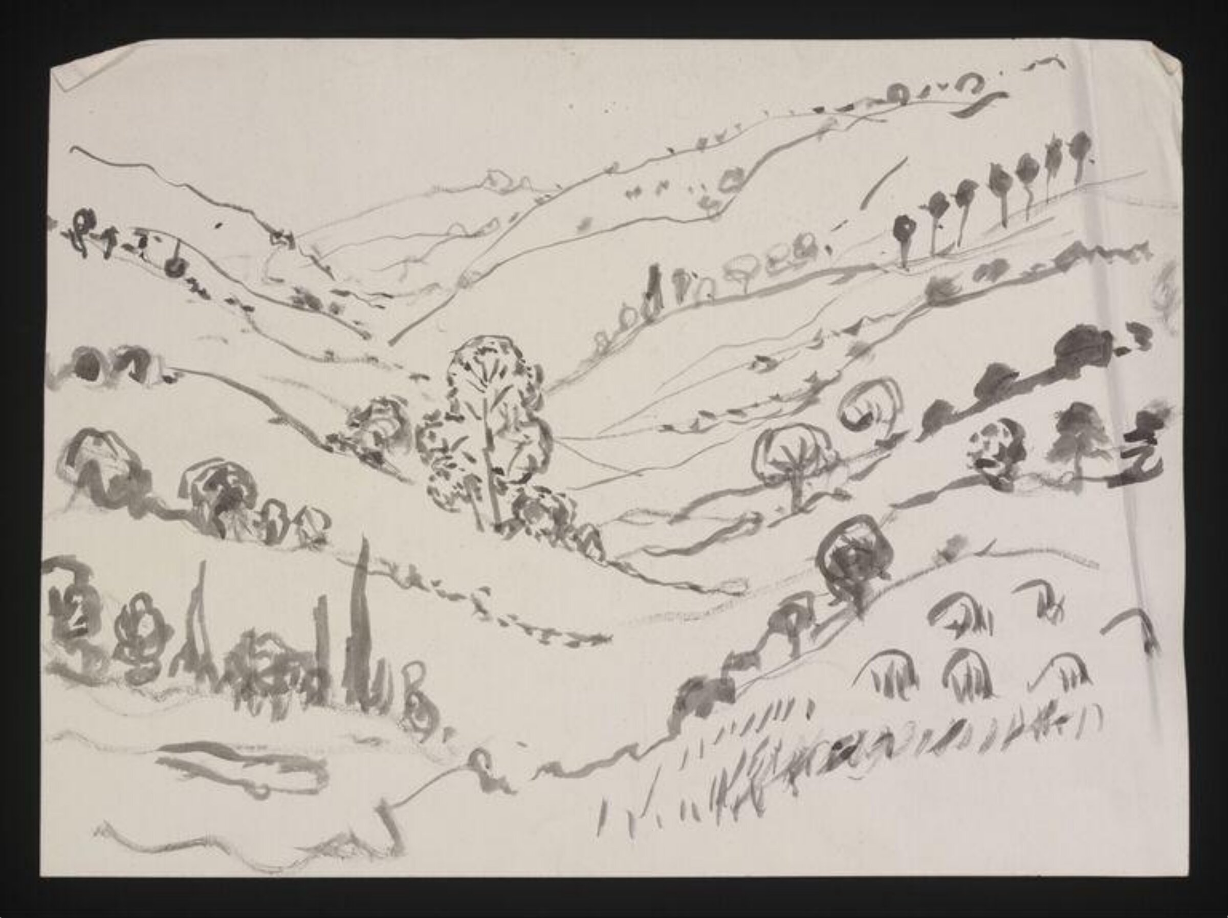 Drawing, Cecil Beaton, ca.1940-1960
