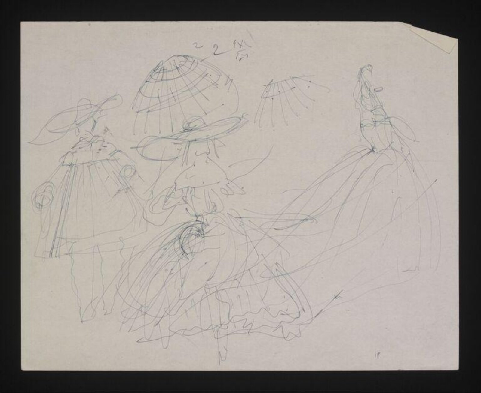 Drawing, Cecil Beaton, ca.1940-1960