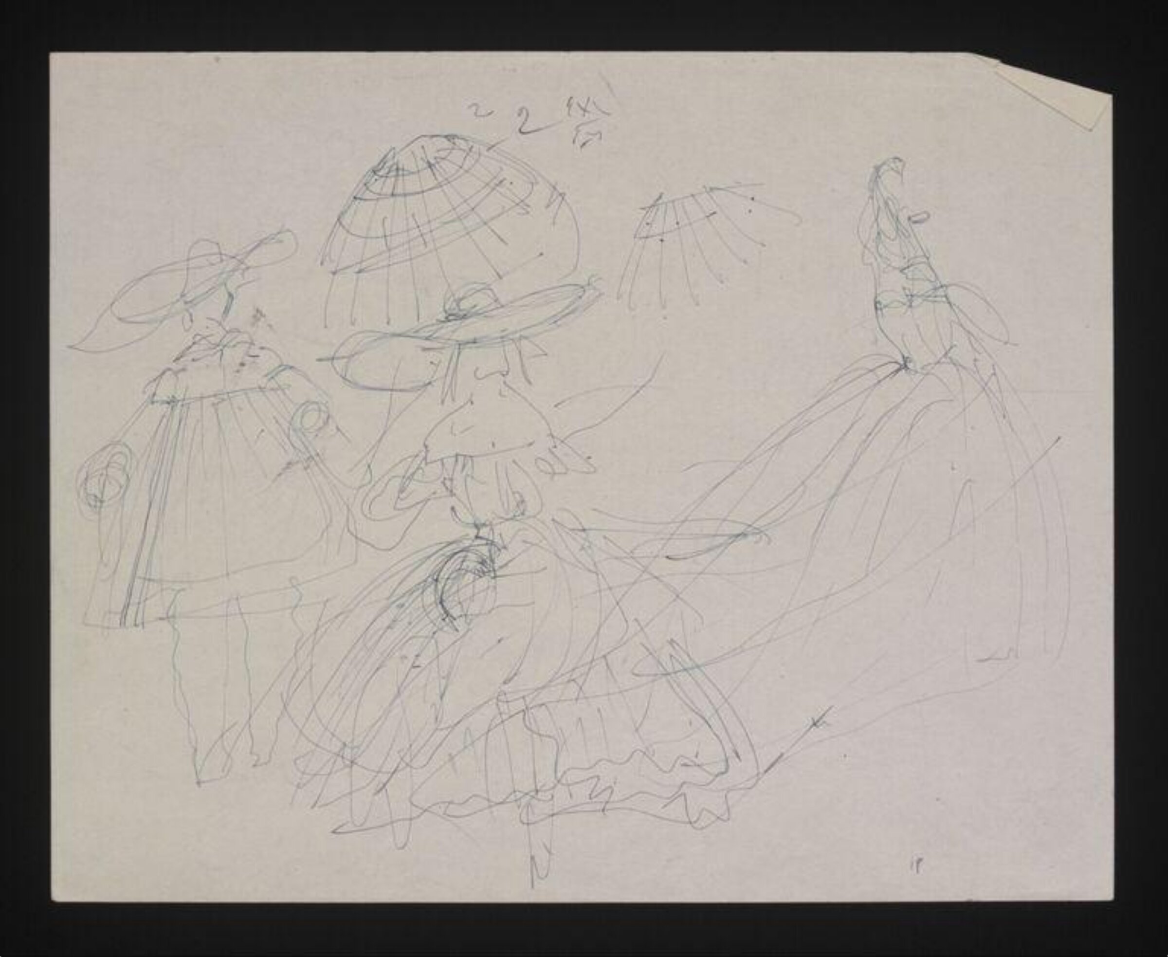Drawing, Cecil Beaton, ca.1940-1960