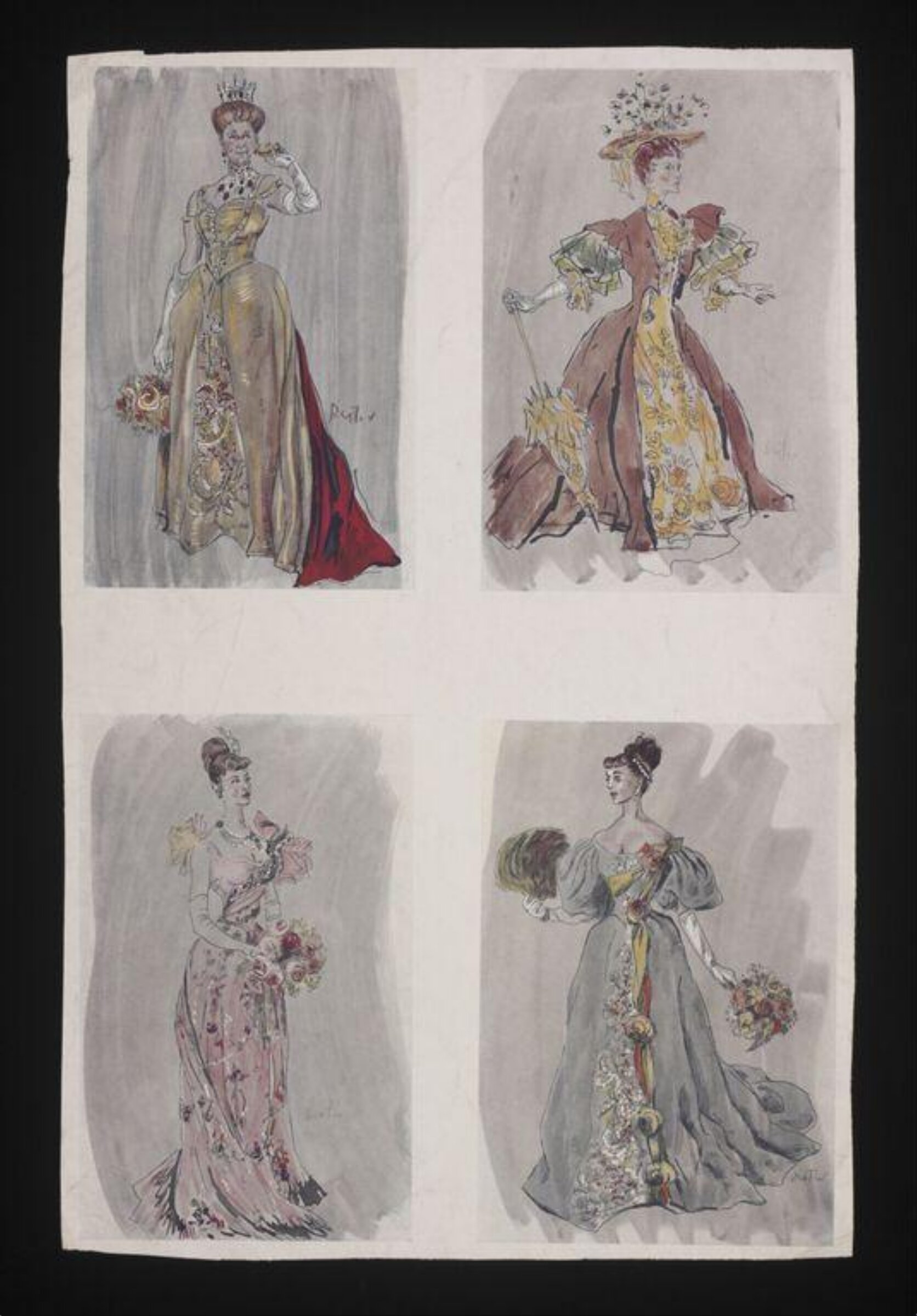 Drawing, Cecil Beaton, ca.1946