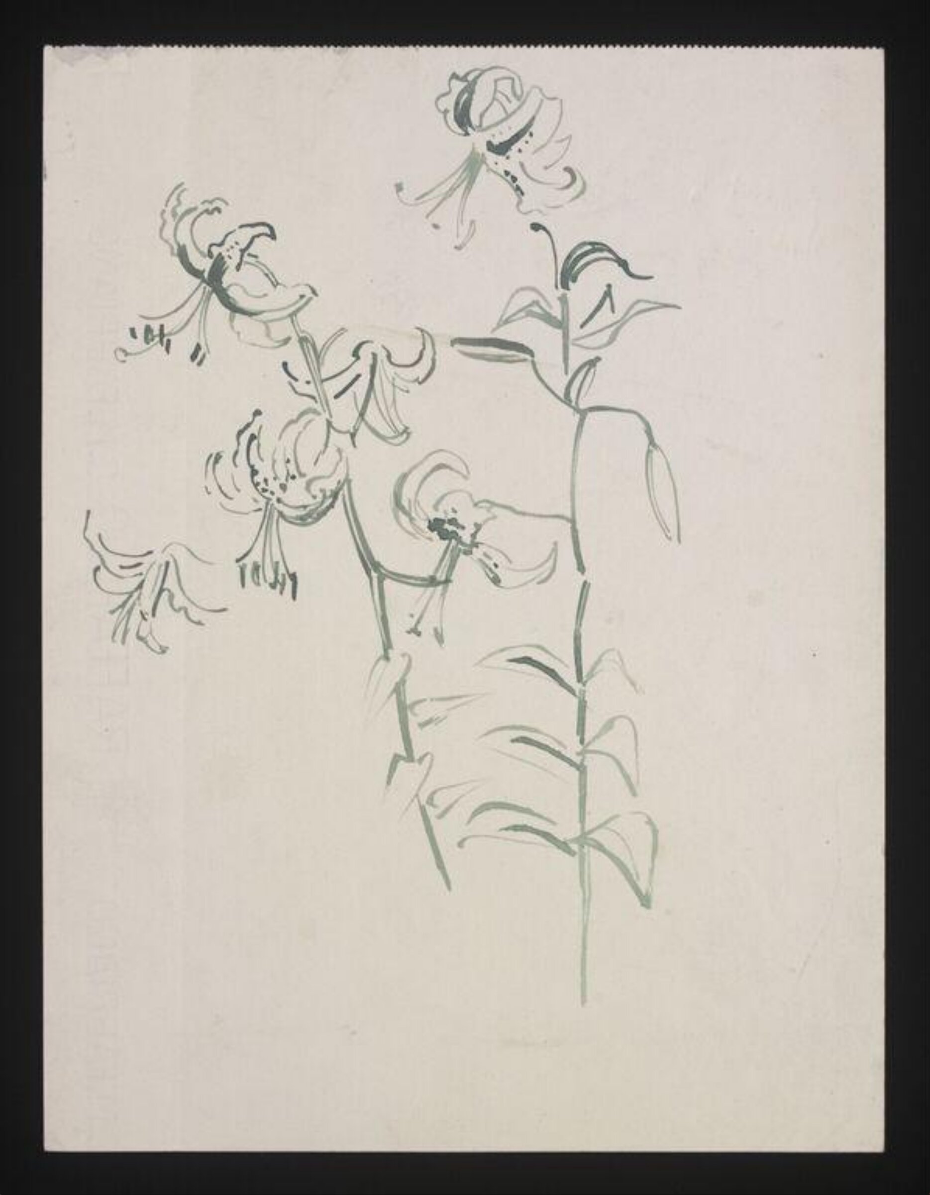 Drawing, Cecil Beaton, ca.1940-1960
