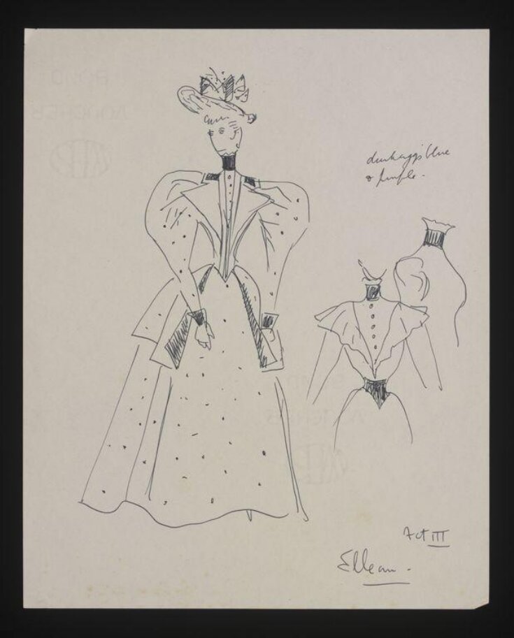 Cecil Beaton costume design image