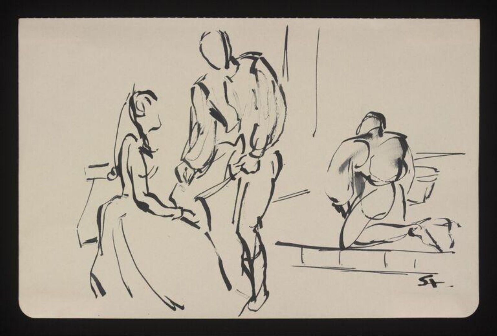 The Lady's Not For Burning, Stephen Andrews, 1950
