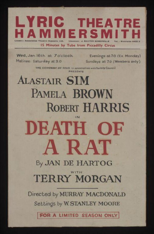 Lyric Hammersmith poster V&A Explore The Collections