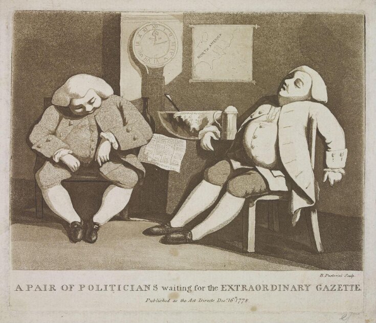 A Pair of Politicians Waiting for the Extraordinary Gazette top image