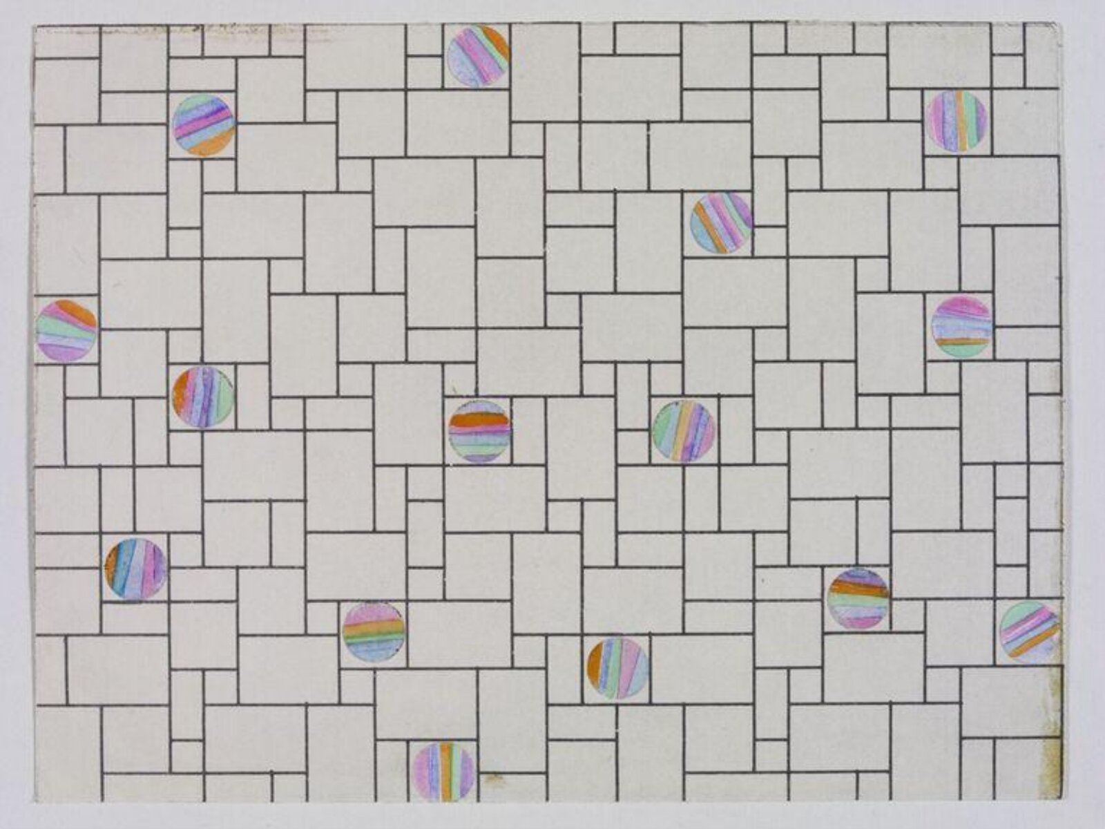 Drawing, Karin Heath Warming, ca. 1960-1975
