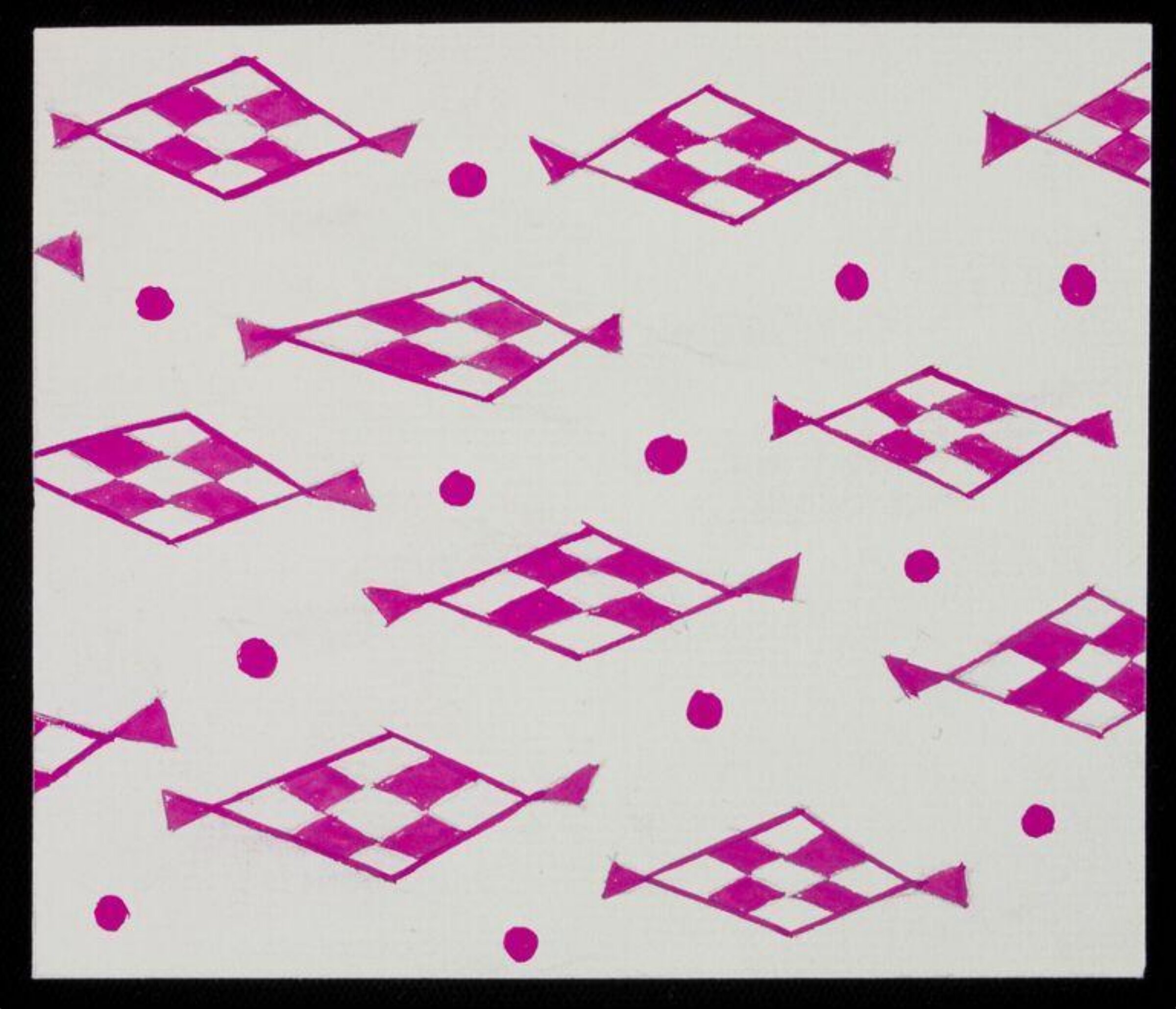 Drawing, Karin Heath Warming, ca. 1960-1975