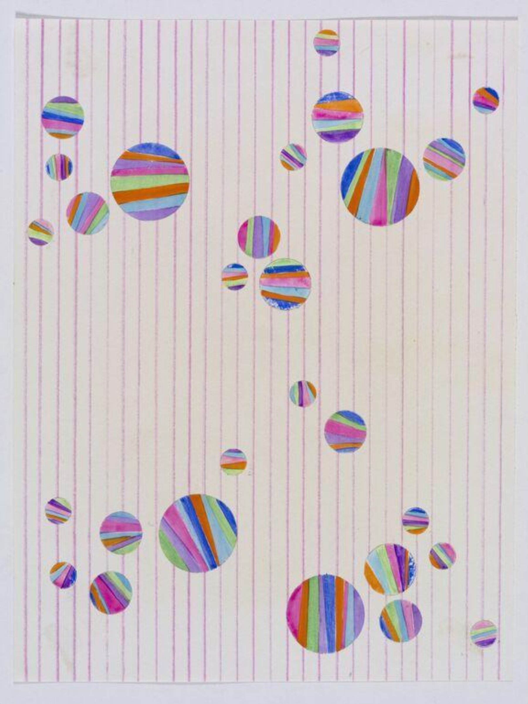 Drawing, Karin Heath Warming, ca. 1960-1975