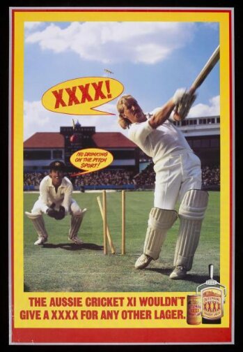 The Aussie Cricket XI Wouldn't Give A XXXX For any other Lager