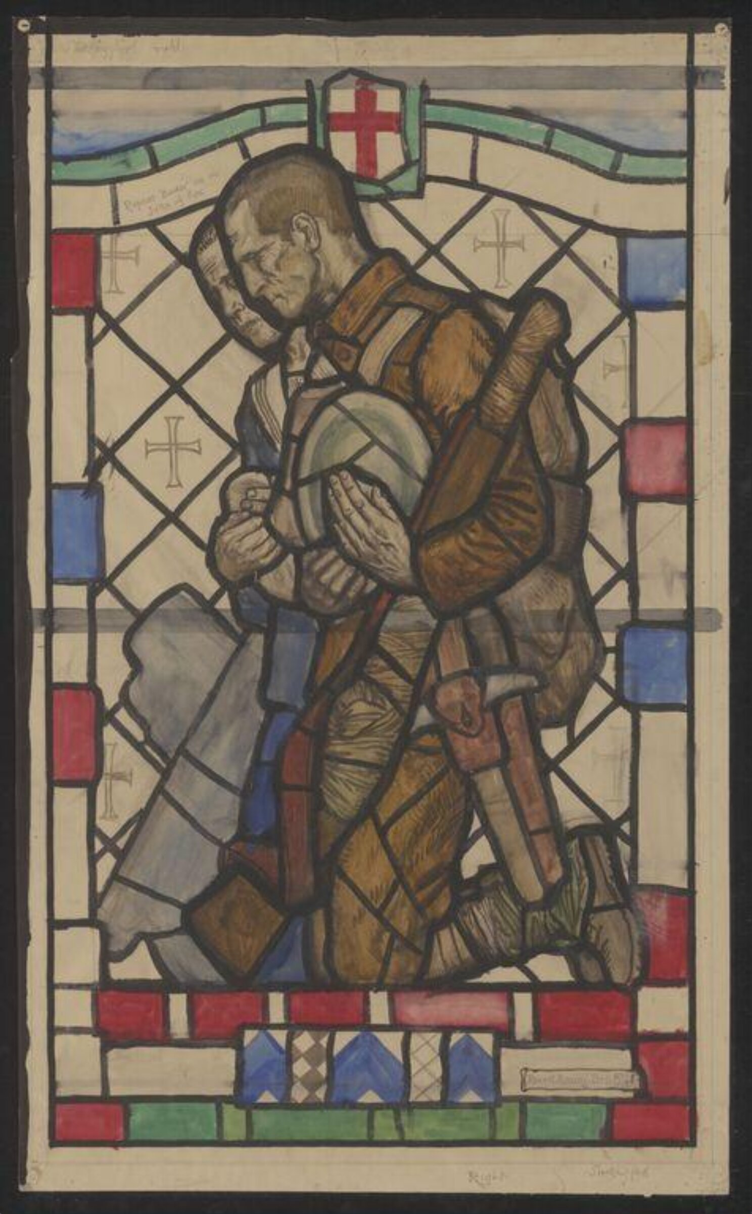 Drawing, Robert Anning Bell, 1921