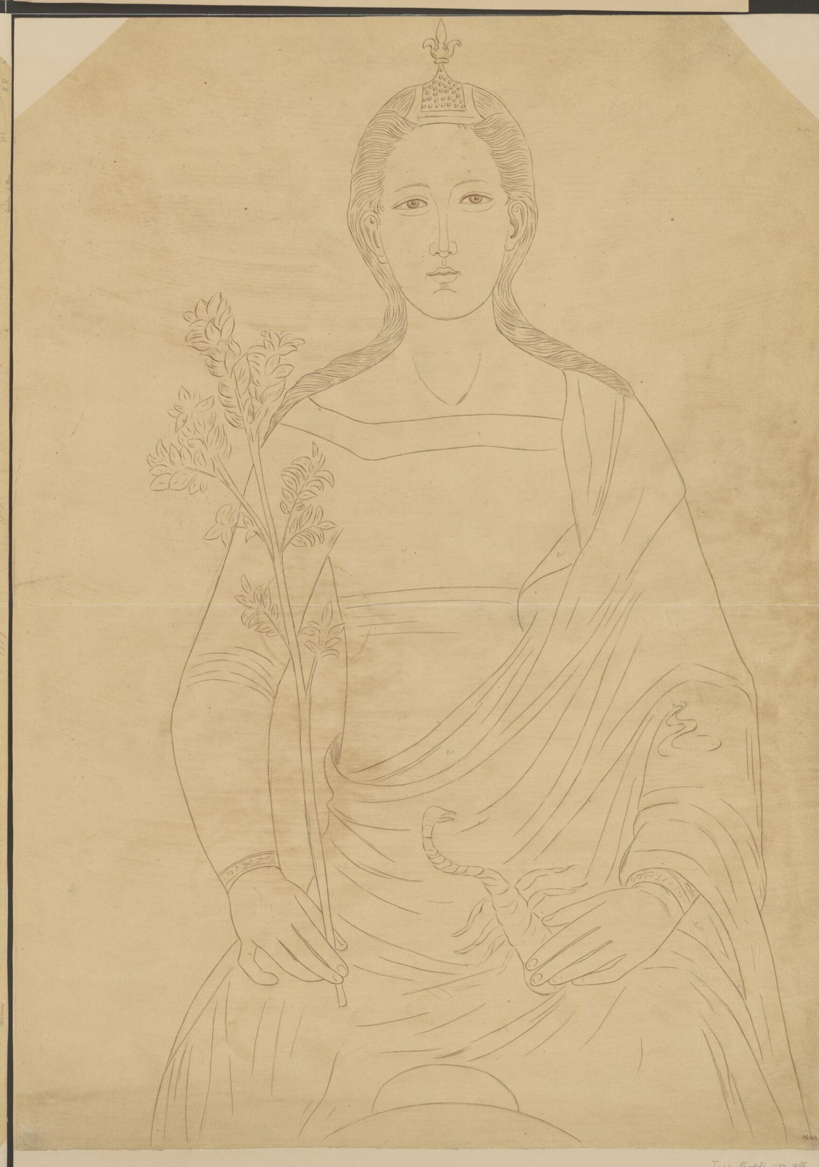 Drawing, Austen Henry Sir GCB Layard, c. 1850