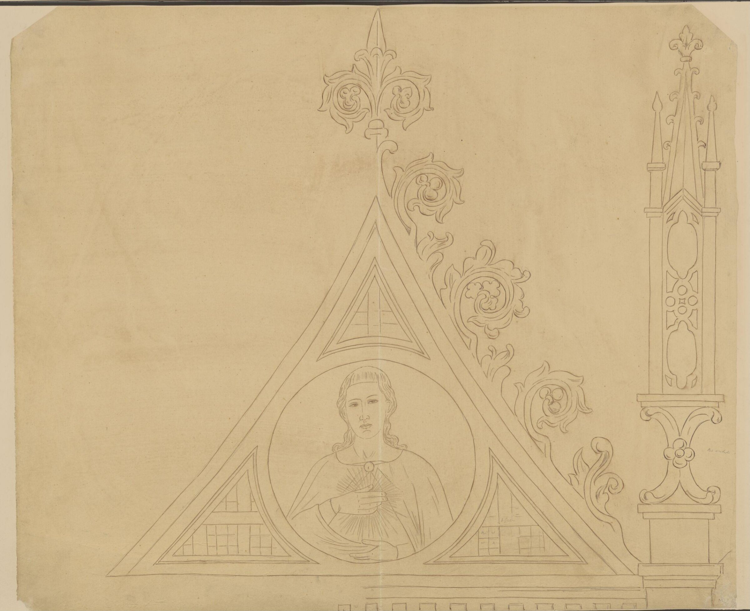 Drawing, Austen Henry Sir GCB Layard, c. 1850