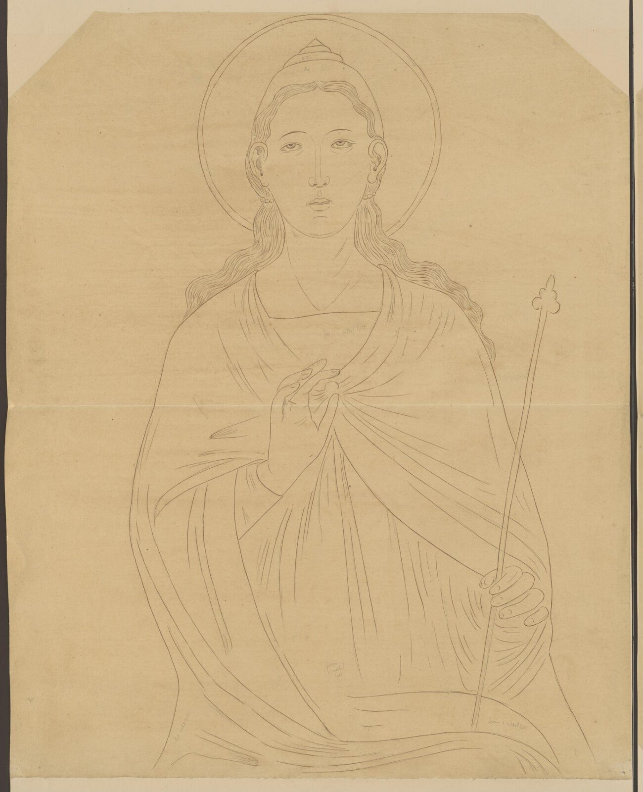 Drawing, Austen Henry Sir GCB Layard, c. 1850