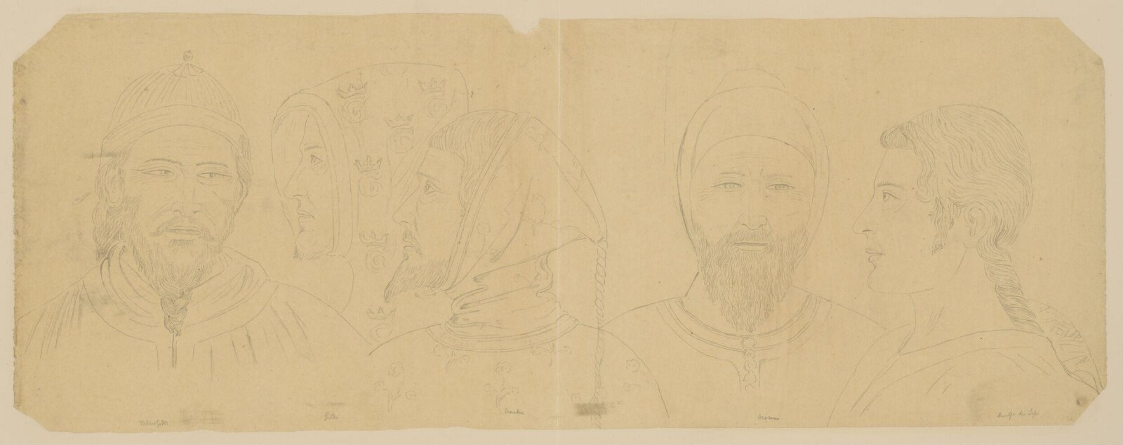 Drawing, Austen Henry Sir GCB Layard, c. 1850