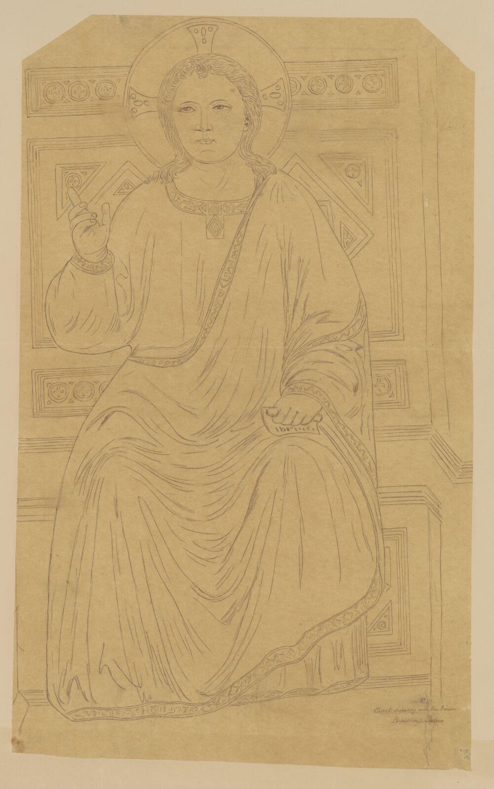 Drawing, Austen Henry GCB Layard, c.1850