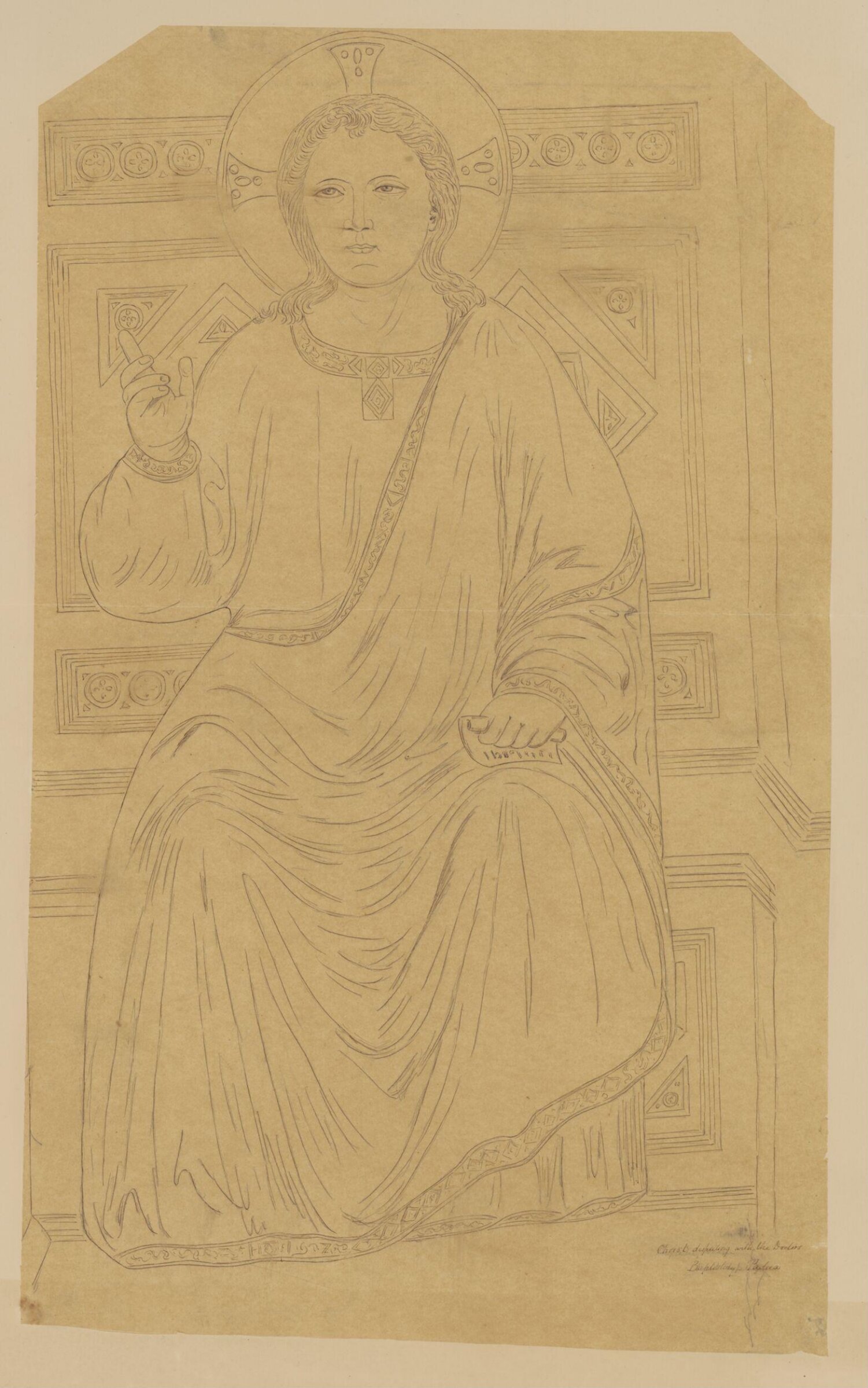 Drawing, Austen Henry GCB Layard, c.1850
