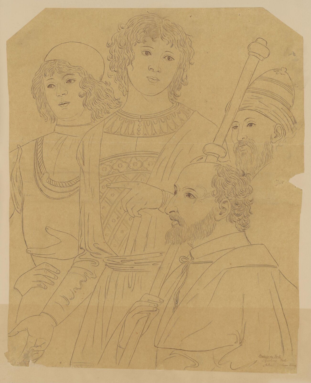 Drawing, Austen Henry Sir GCB Layard, c. 1850