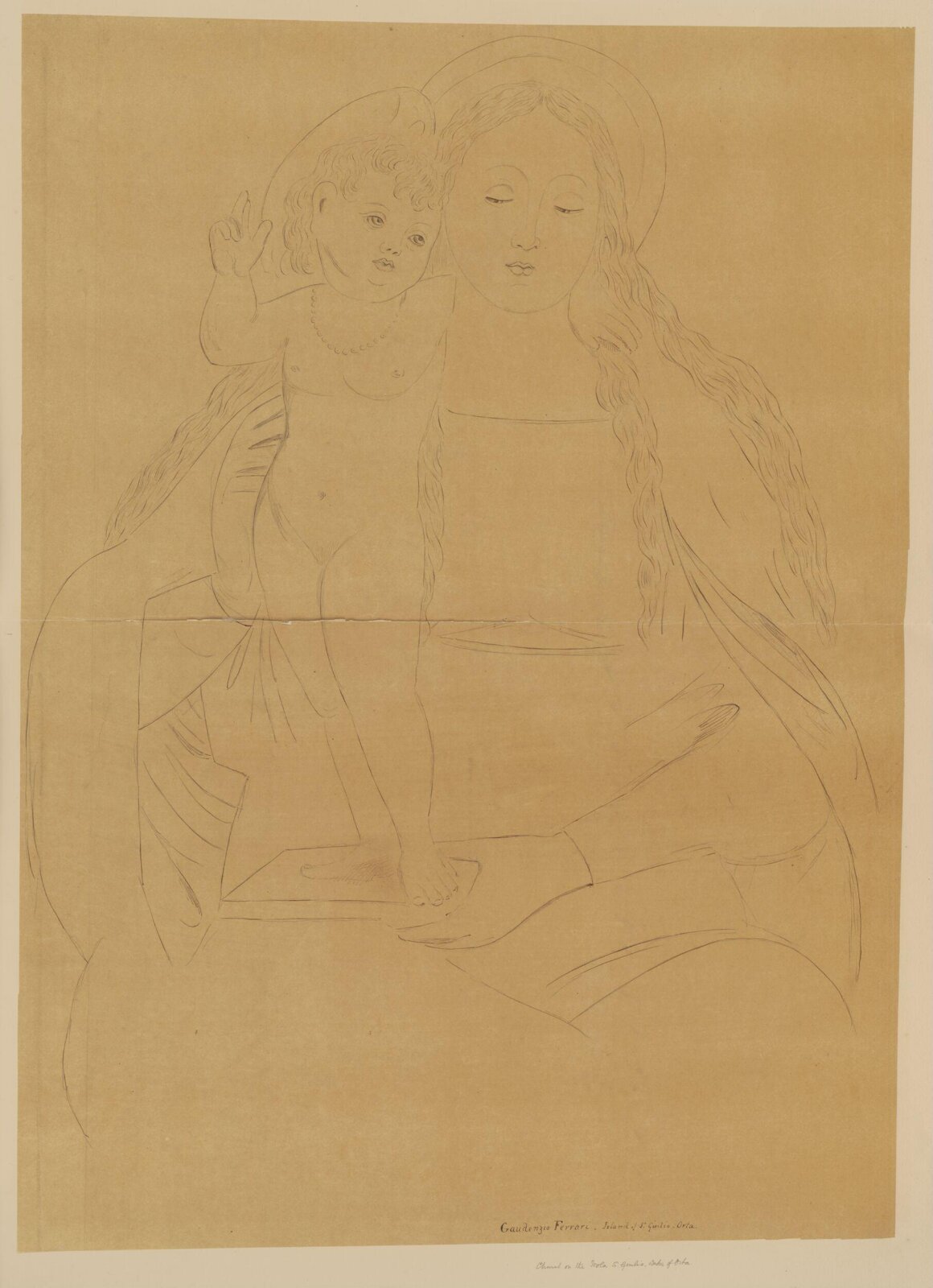 Drawing, Austen Henry GCB Layard, c.1850