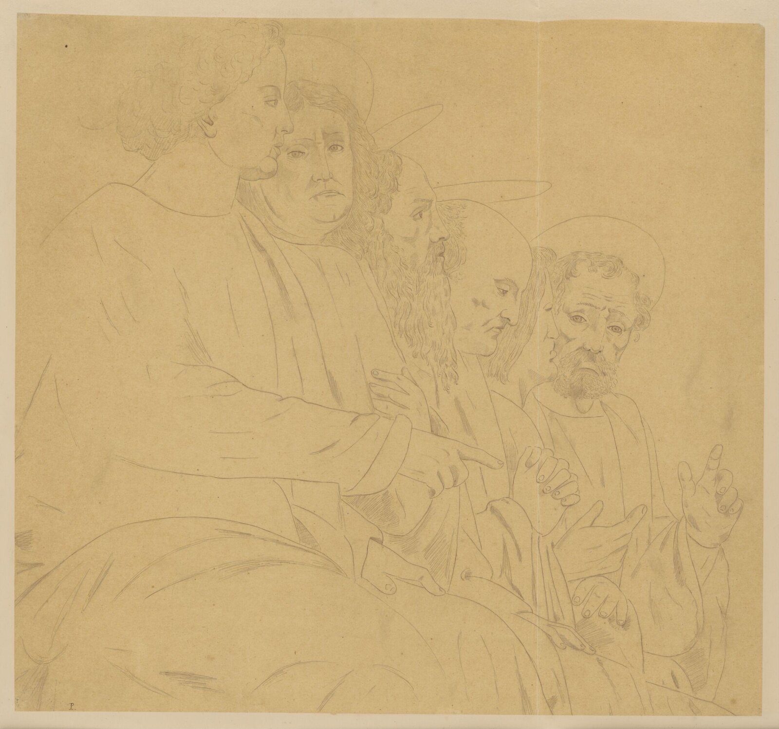 Drawing, Austen Henry Sir GCB Layard, c.1850