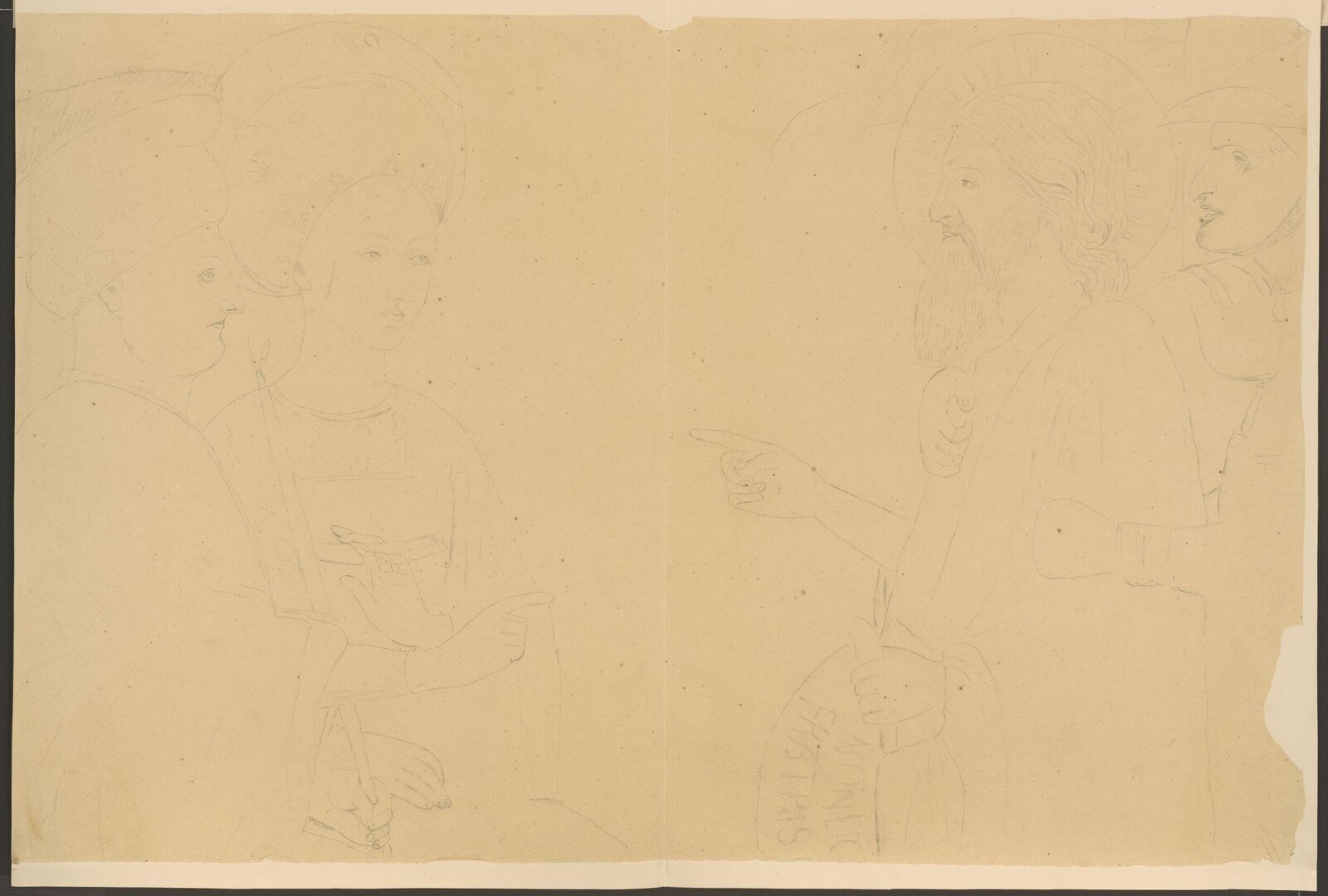 Drawing, Austen Henry Sir GCB Layard, c.1850