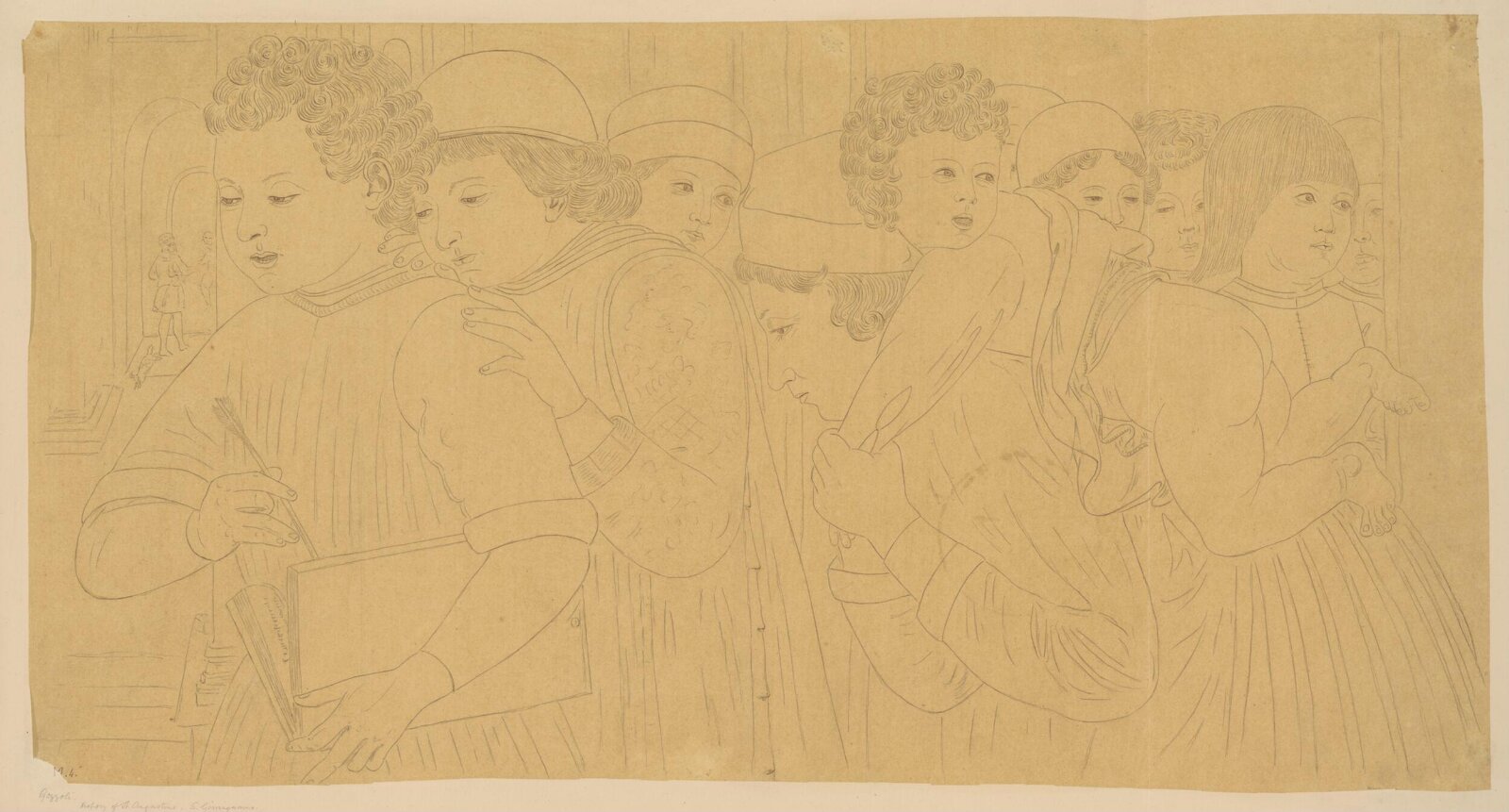 Drawing, Austen Henry Sir GCB Layard, c.1850
