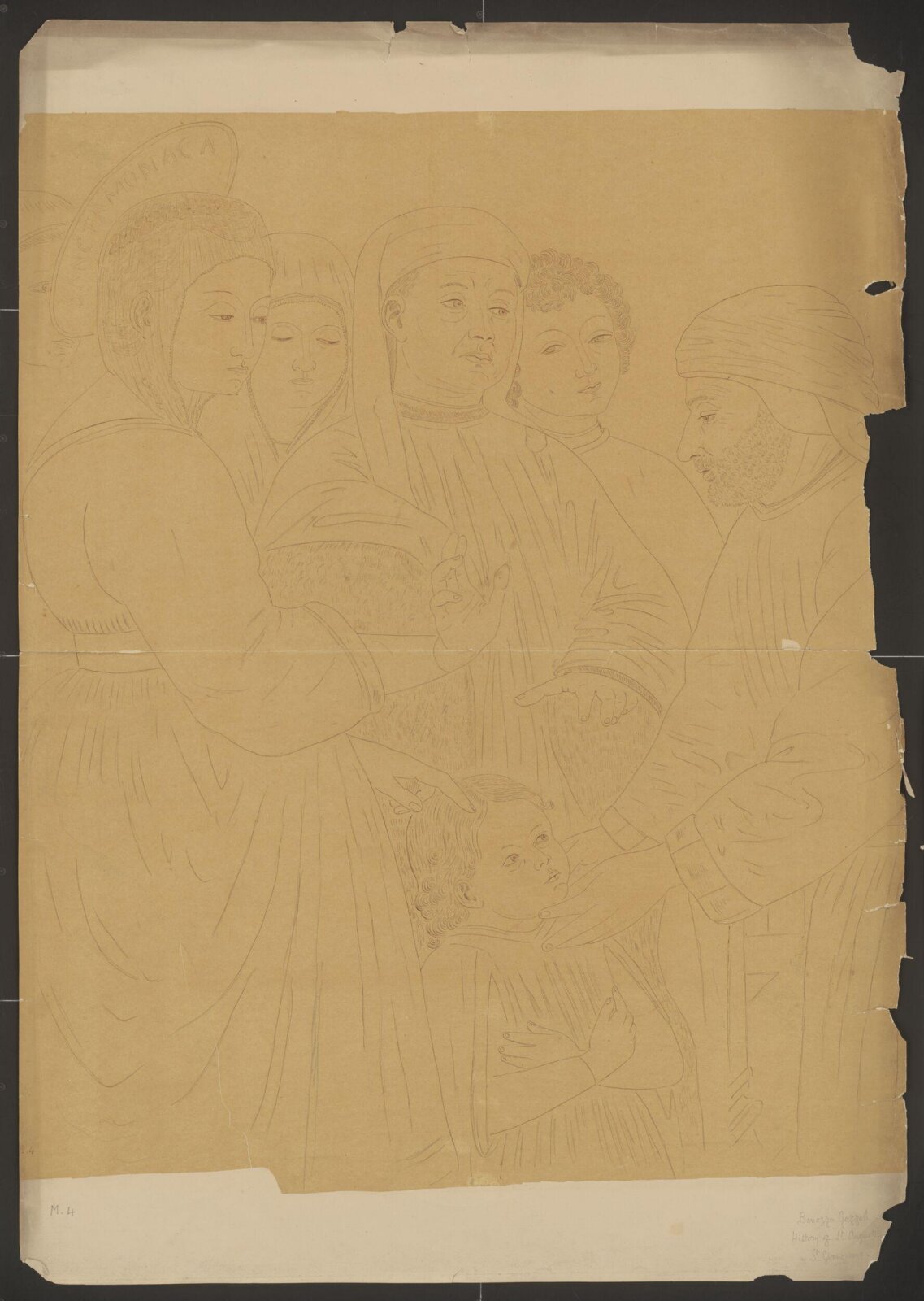 Drawing, Austen Henry Sir GCB Layard, c.1850