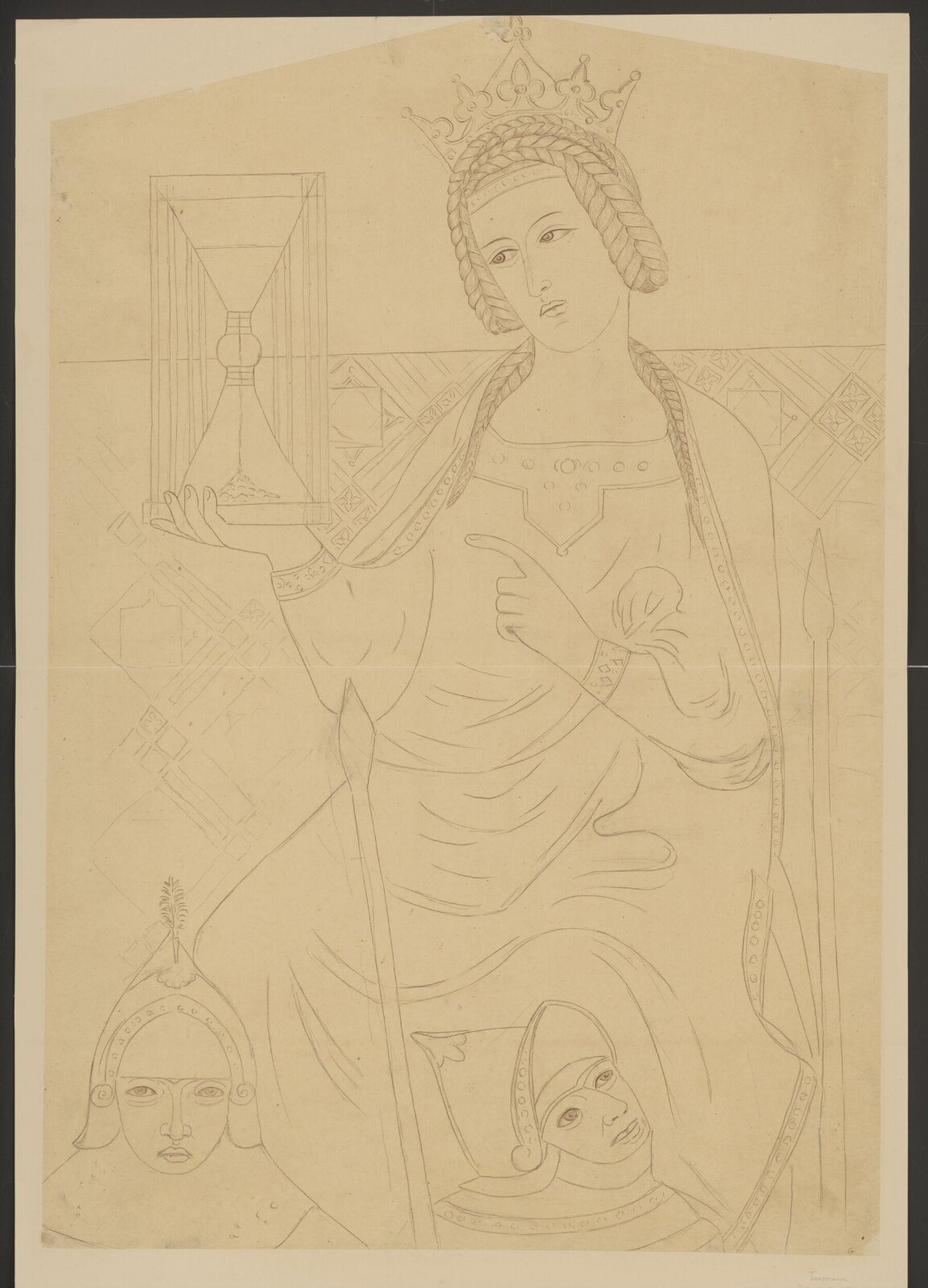 Drawing, Austen Henry Sir GCB Layard, c.1850