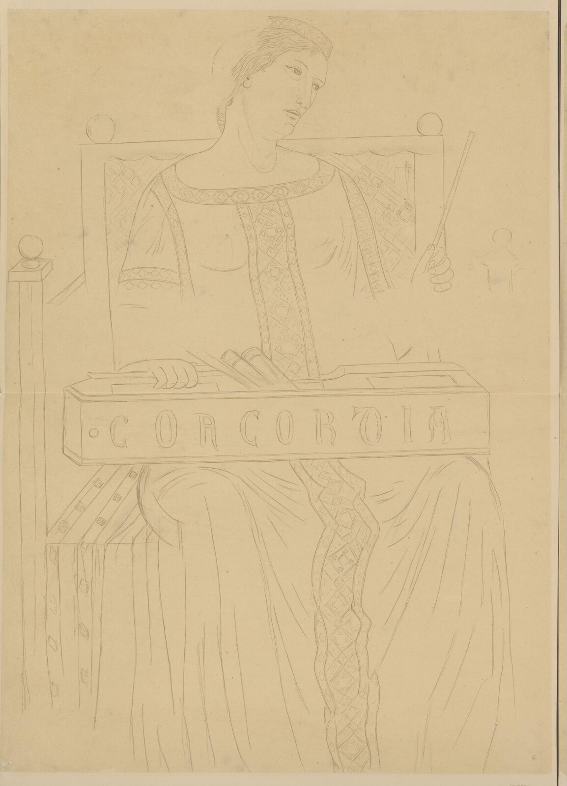 Drawing, Austen Henry Sir GCB Layard, c.1850