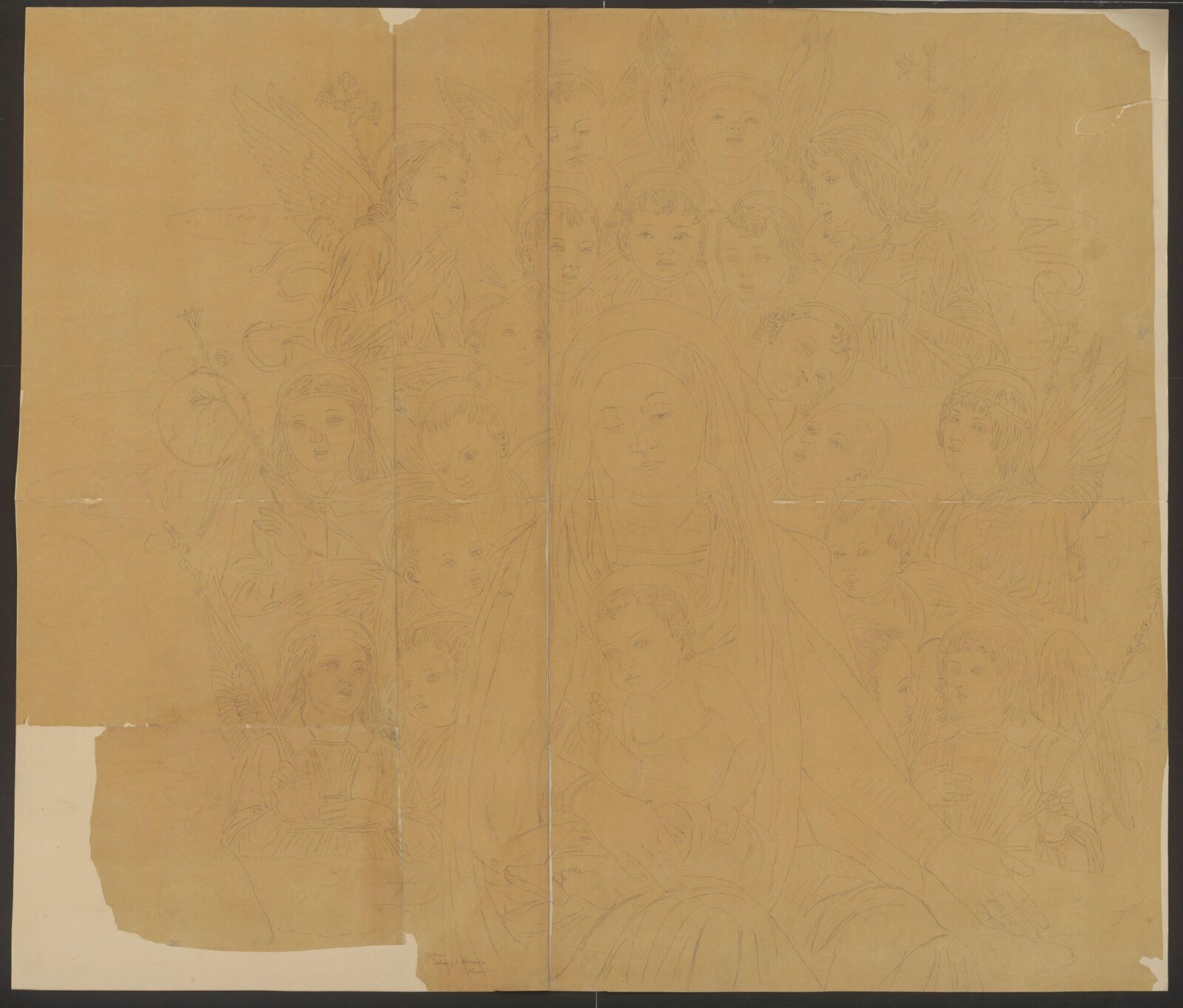 Drawing, Austen Henry Sir GCB Layard, c.1850