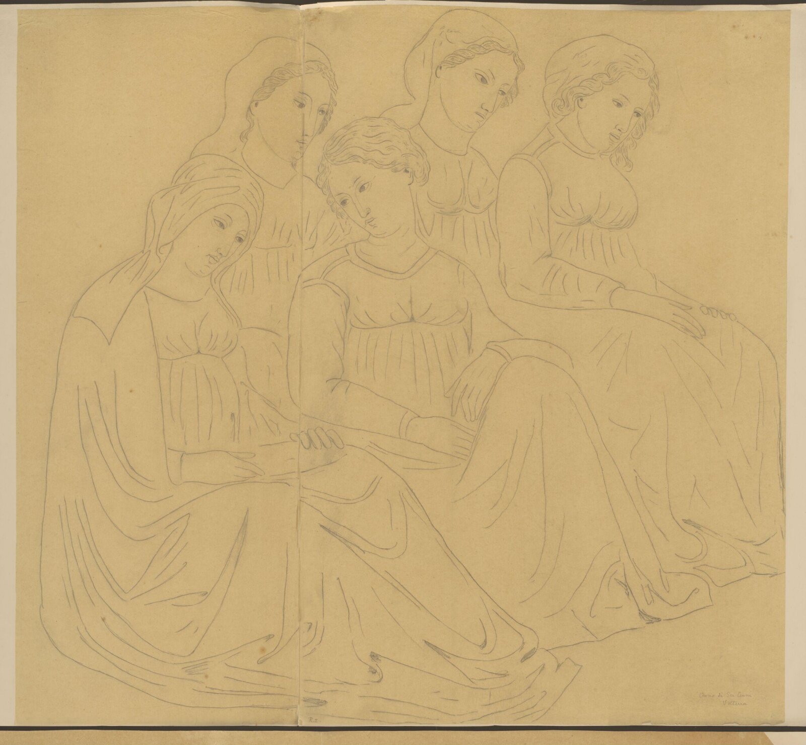 Drawing, Austen Henry Sir GCB Layard, c.1850