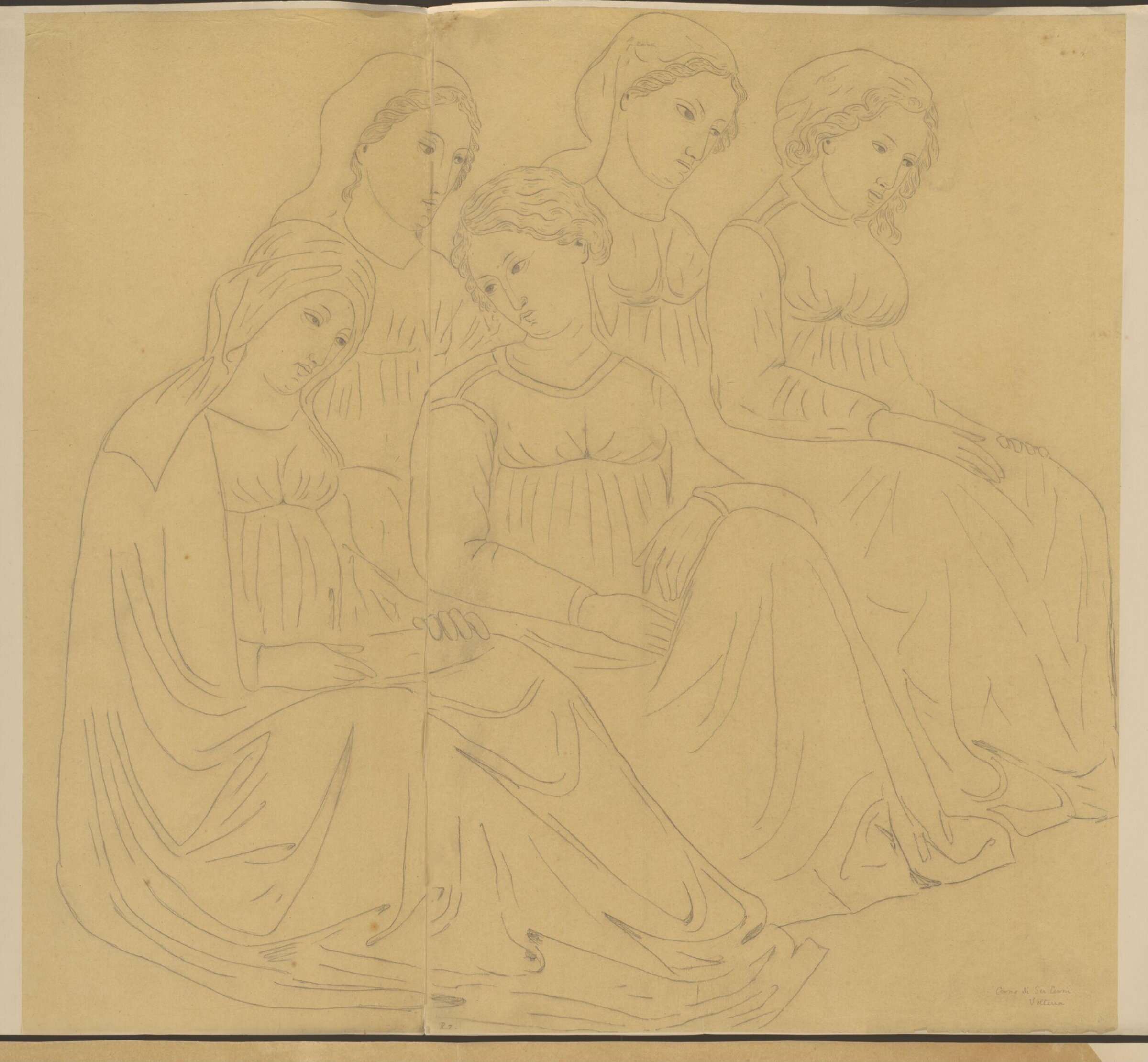 Drawing, Austen Henry Sir GCB Layard, c.1850