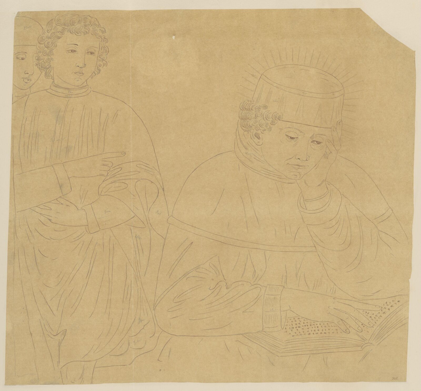 Drawing, Austen Henry Sir GCB Layard, c.1850