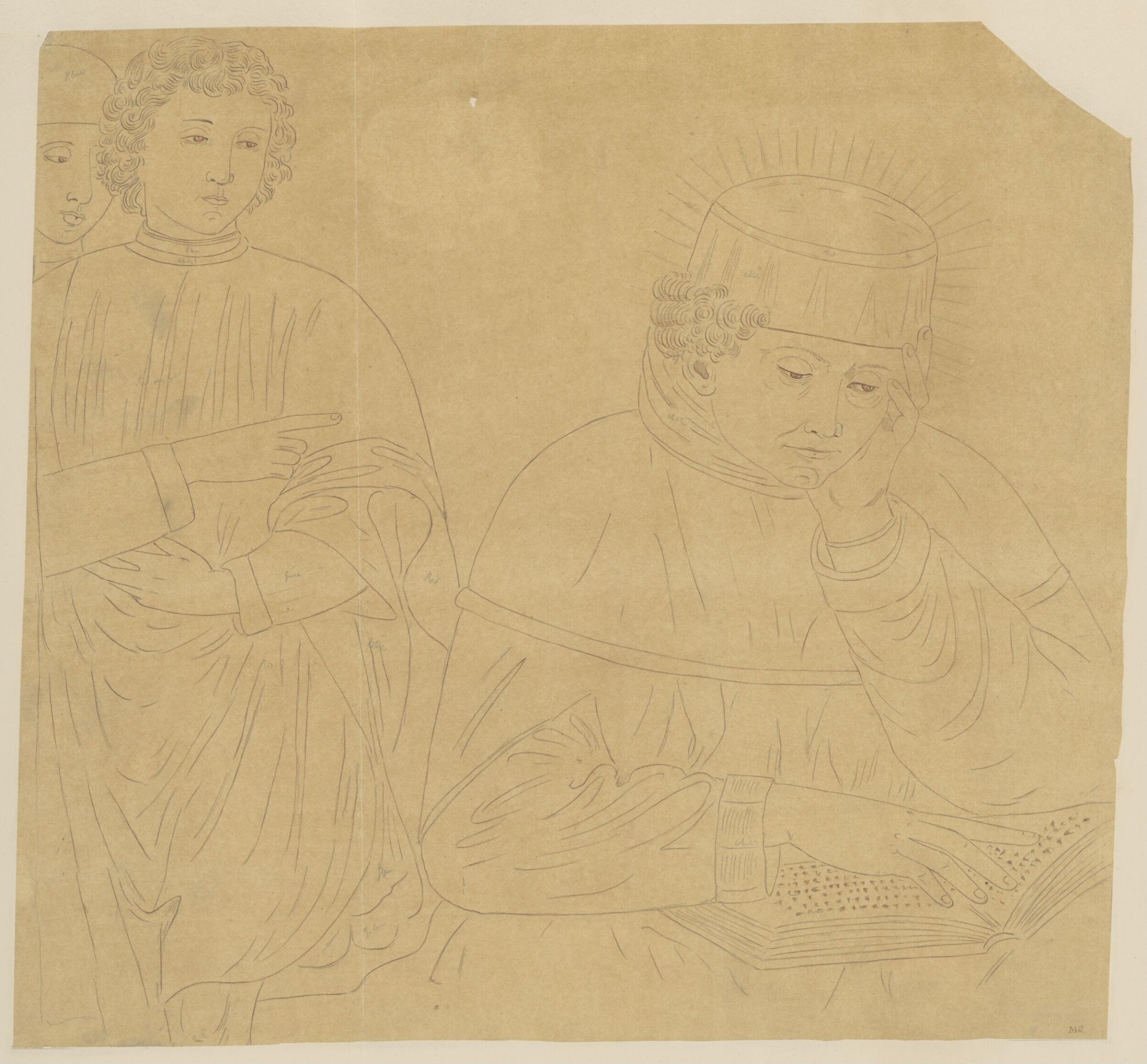 Drawing, Austen Henry Sir GCB Layard, c.1850