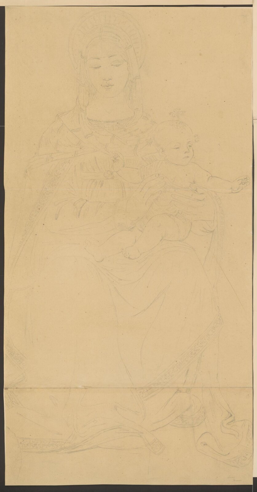 Drawing, Austen Henry Sir GCB Layard, c.1850