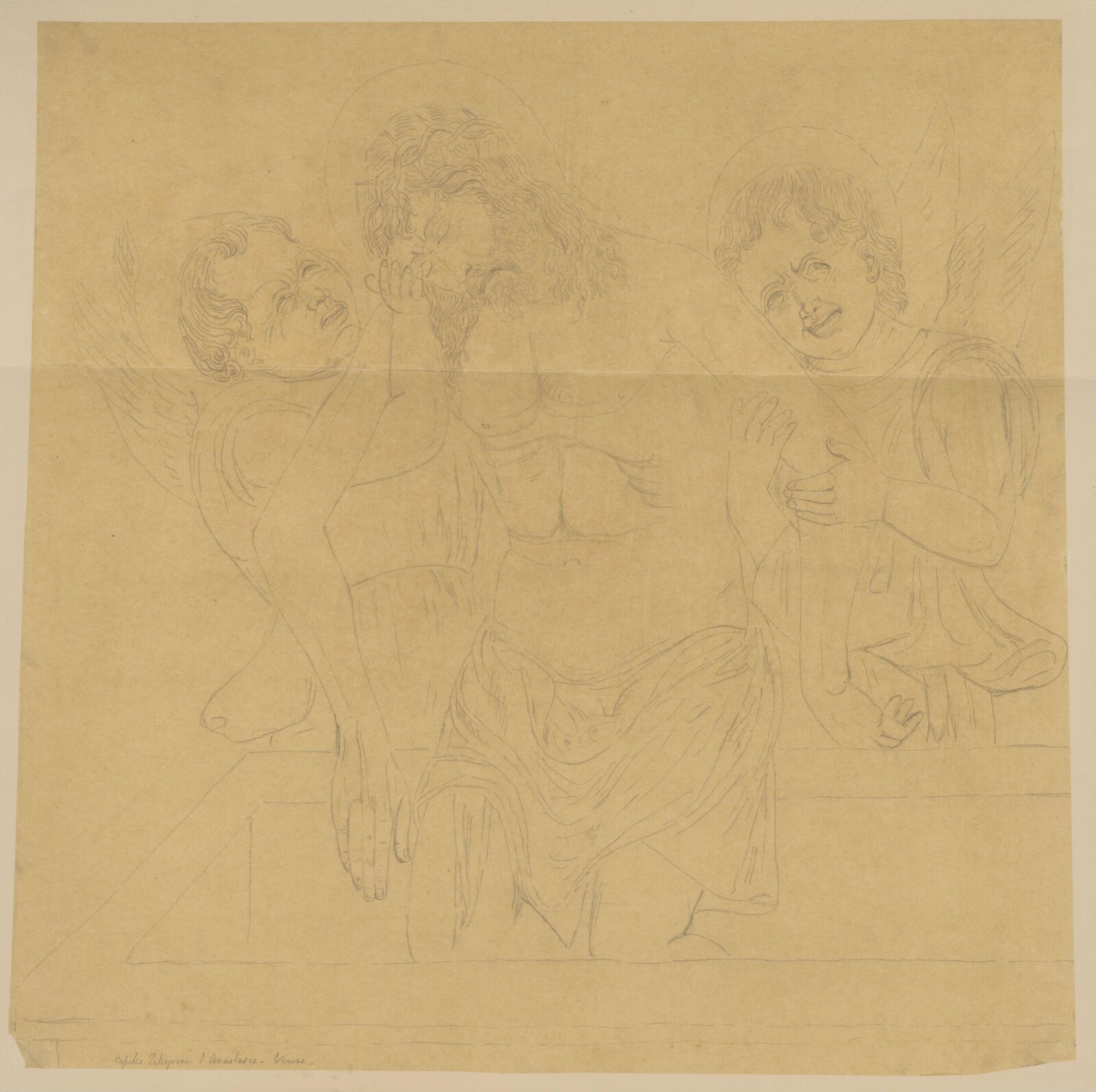 Drawing, Austen Henry Sir GCB Layard, c.1850