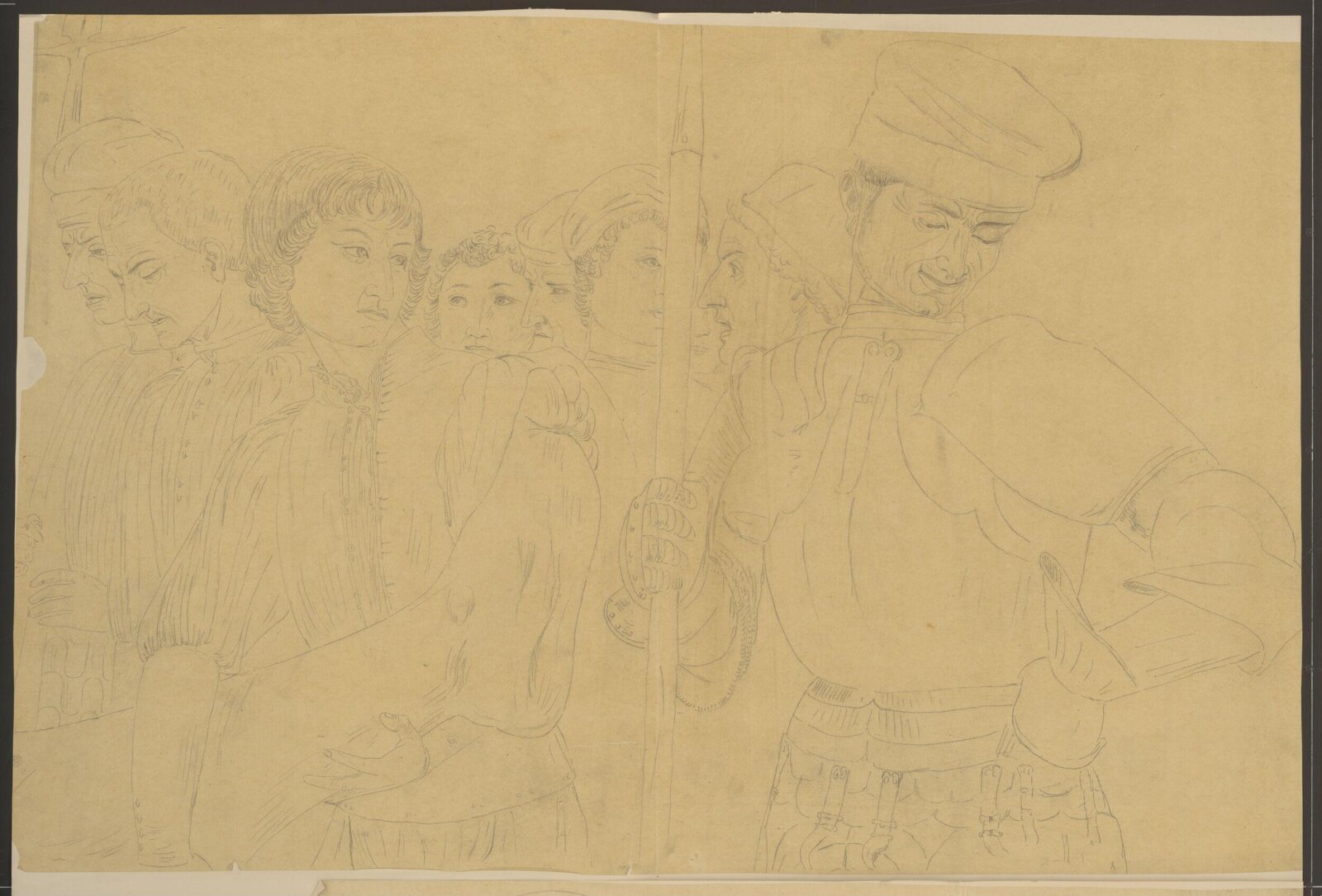 Drawing, Austen Henry Sir GCB Layard, c.1850